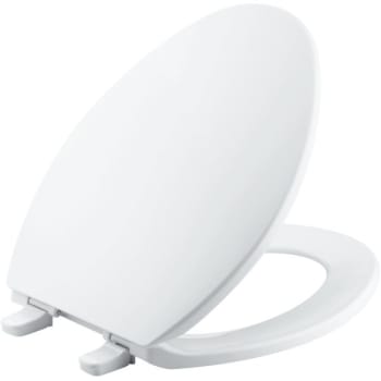 Image for Kohler Brevia Elongated Closed Front Toilet Seat With Quick-Release Hinges White from HD Supply