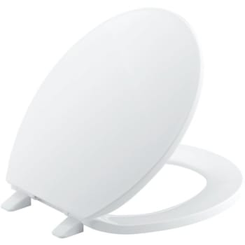 Image for Kohler Brevia Round Closed Front Toilet Seat With Quick-Release Hinges In White from HD Supply