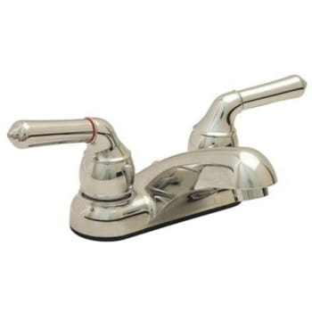 Image for Proplus 4" Centerset 2-Handle Bathroom Faucet With Pop-Up In Brushed Nickel from HD Supply