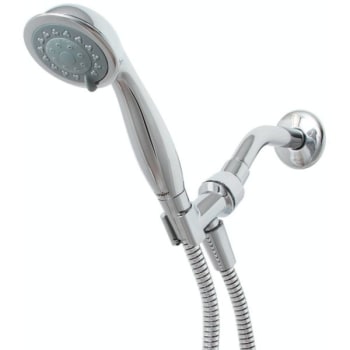 Image for Premier 3-Spray 3.3" Triple Wall Mount Low Flow Handheld Showerhead In Chrome from HD Supply