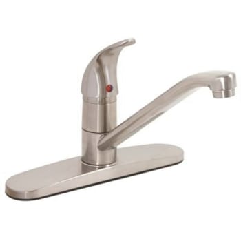 Image for Premier Westlake Single-Handle Standard Kitchen Faucet W/o Side Sprayer Nickel from HD Supply