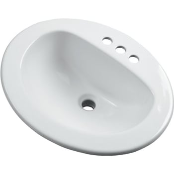 Image for Gerber Maxwell 19.25 In. Self-Rimming Sink Basin In White from HD Supply