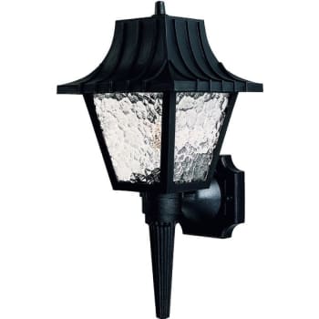 Image for Private Brand Unbranded Colonial Style Black Outdoor Wall Lantern from HD Supply