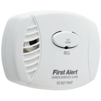 First Alert 9-Volt Battery Powered, Co Alarm With Silence Feature