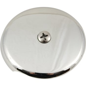Image for Proplus 1-Hole Bathtub Faceplate With Bolts, Chrome-Plated from HD Supply