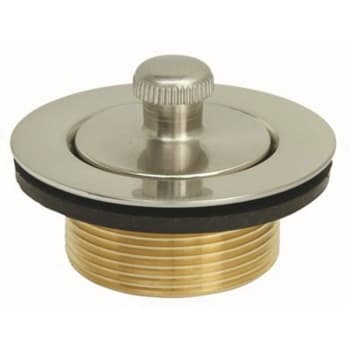Image for Proplus Lift- And -Turn Bathtub Drain With Bushing In Brushed Nickel from HD Supply