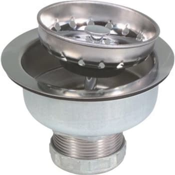 Image for Proplus Long Shank Sink Strainer In Stainless Steel from HD Supply