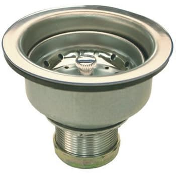 Image for Premier 3-1/2 In. Basket Strainer Assembly In Stainless Steel from HD Supply