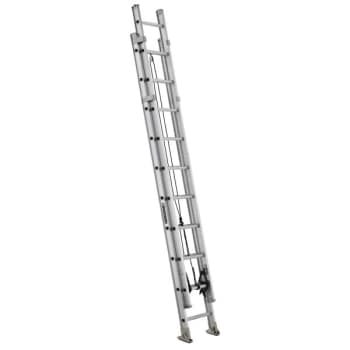 Image for Louisville Ladder® Ae1200hd 20 Ft. 375 Lb. Aluminum 20-Step Extension Ladder from HD Supply