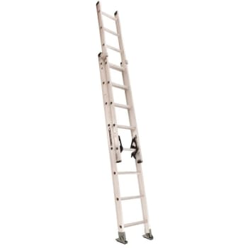 Image for Louisville Ladder® Ae2200 16 Ft. 300 Lb. Aluminum 16-Step Extension Ladder from HD Supply