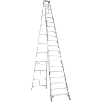 Louisville Ladder° AS1000 300 Lb 19-Step Aluminum Step Ladder 20'
