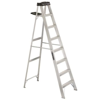 Image for Louisville Ladder® As3000 8 Ft. 300 Lb. 7-Step Aluminum Step Ladder from HD Supply