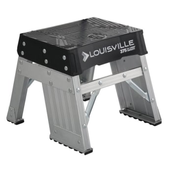 Louisville Ladder® Ay8000 1 Ft. 300 Lb. Aluminum 1-Step Stool