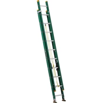 Image for Louisville Ladder® Fe0600 20 Ft. 225 Lb. Fiberglass 20-Step Extension Ladder from HD Supply