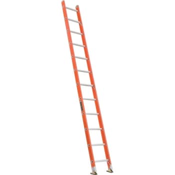 Image for Louisville Ladder® Fe3100 12 Ft. 300 Lb. Fiberglass 12-Step Straight Ladder from HD Supply