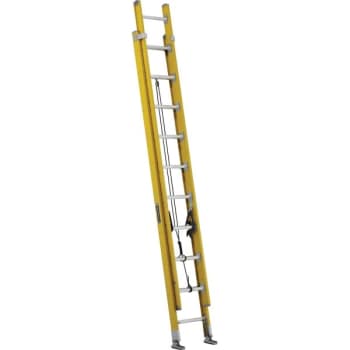 Image for Louisville Ladder® Fe4200hd 20 Ft. 375 Lb. Fiberglass 20-Step Extension Ladder from HD Supply