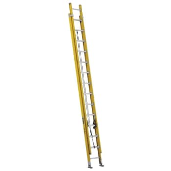 Image for Louisville Ladder® Fe4200hd 28 Ft. 375 Lb. Fiberglass 28-Step Extension Ladder from HD Supply