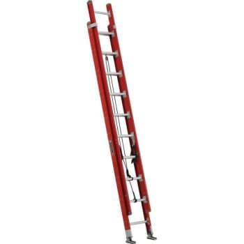 Image for Louisville Ladder® Fe7200 20 Ft. 300 Lb. Fiberglass 20-Step Extension Ladder from HD Supply