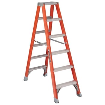 Image for Louisville Ladder® Fm1500 6 Ft. 300 Lb. Fiberglass 5-Step Twin Step Ladder from HD Supply