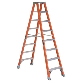 Image for Louisville Ladder® Fm1500 8 Ft. 300 Lb. Fiberglass 7-Step Twin Step Ladder from HD Supply
