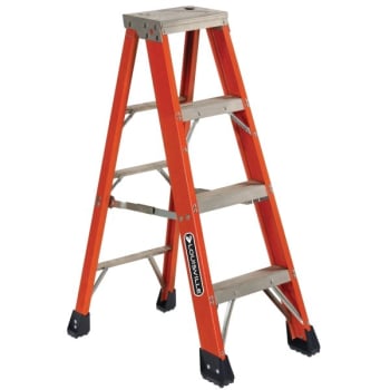 Image for Louisville Ladder® Fs1300hd 4 Ft. 375 Lb. 3-Step Fiberglass Step Ladder from HD Supply