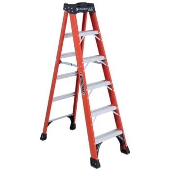 Image for Louisville Ladder® Fs1400hd 6 Ft. 375 Lb. 5-Step Fiberglass Step Ladder from HD Supply