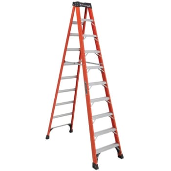 Image for Louisville Ladder® Fs1400hd 10 Ft. 375 Lb. 9-Step Fiberglass Step Ladder from HD Supply