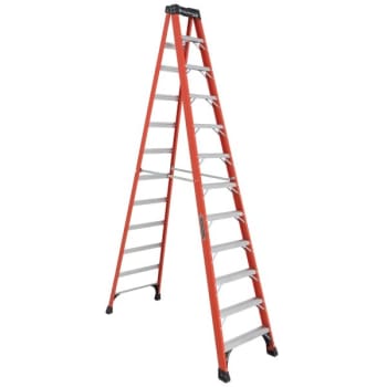 Image for Louisville Ladder® Fs1400hd 12 Ft. 375 Lb. 11-Step Fiberglass Step Ladder from HD Supply