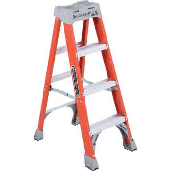 Image for Louisville Ladder® Fs1500 4 Ft. 300 Lb. 3-Step Fiberglass Step Ladder from HD Supply