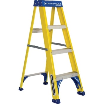 Image for Louisville Ladder® Fs2000 4 Ft. 250 Lb. Fiberglass 3-Step Stool Ladder from HD Supply