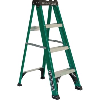 Image for Louisville Ladder® Fs4000 4 Ft. 225 Lb. 3-Step Fiberglass Step Ladder from HD Supply