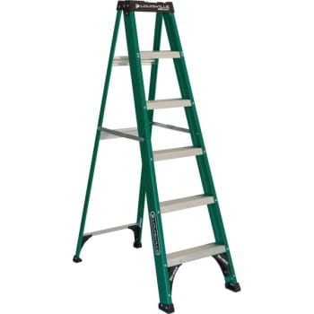 Image for Louisville Ladder® Fs4000 6 Ft. 225 Lb. 5-Step Fiberglass Step Ladder from HD Supply