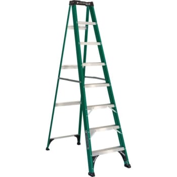 Image for Louisville Ladder® Fs4000 8 Ft. 225 Lb. 7-Step Fiberglass Step Ladder from HD Supply