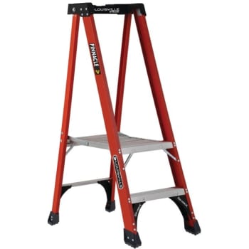 Image for Louisville Ladder® Fxp1800hd 2 Ft. 375 Lb. Fiberglass Pinnacle Platform Step Ladder from HD Supply