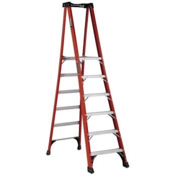 Image for Louisville Ladder® Fxp1800hd 6 Ft. 375 Lb. Fiberglass Pinnacle Platform Step Ladder from HD Supply