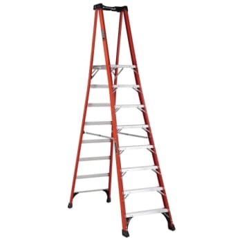Louisville Ladder° FXP1800HD 375 Lb Fiberglass Pinnacle Platform Step Ladder 8'