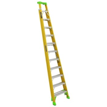 Image for Louisville Ladder® Fxs1400hd 12 Ft. 375 Lb. Fiberglass 11-Step Cross Step Ladder from HD Supply