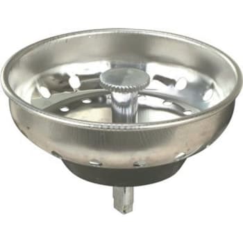 Image for Proplus Sink Basket Strainer With Peg Post In Stainless Steel from HD Supply
