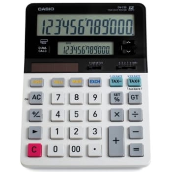Image for Casio® Dv-220 Dual-Display Desktop Calculator from HD Supply