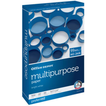 depot office multipurpose ream lb legal sheets paper