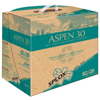 Image for BOISE® Aspen® 30 Splox® White Multipurpose Paper, Letter, 20Lb, Carton Of 2500 from HD Supply
