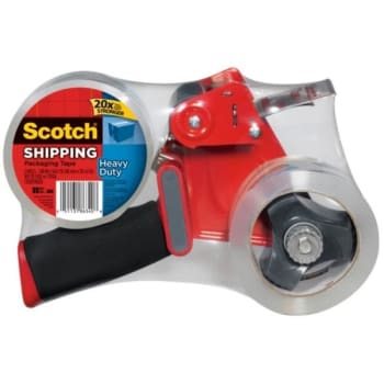 Image for Scotch® Tape Dispenser Heavy-Duty Shipping Tape, Clear, Package Of 2 from HD Supply