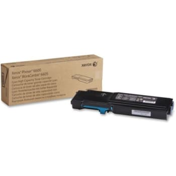 Image for Xerox® High-Yield Cyan Toner Cartridge Phaser®6600/WorkCentre®6605, 106R02244 from HD Supply