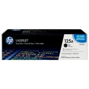 Image for HP 125A CB540AD Black Original Toner Cartridges, Package Of 2 from HD Supply
