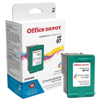 Image for Office Depot® Od297a -Hp 97- Remanufactured Tricolor Ink Cartridge from HD Supply