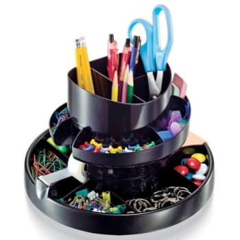 Image for Office Depot® Brand 30% Recycled Deluxe Rotary Organizer from HD Supply