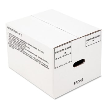 SKILCRAFT® 40% Recycled Storage Box, 14-3/4" x 12" x 9-1/2", Package Of 25