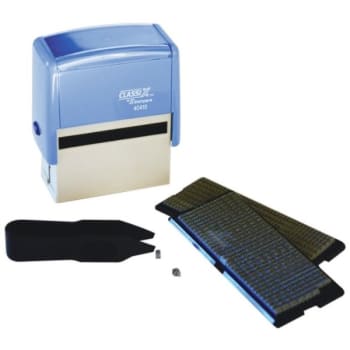 Image for SKILCRAFT® Self-Inking Do-It-Yourself Stamp Kit from HD Supply