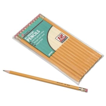 Image for SKILCRAFT® General Use Woodcase Pencils, No. 2, Medium, Hexagonal, Box Of 12 from HD Supply