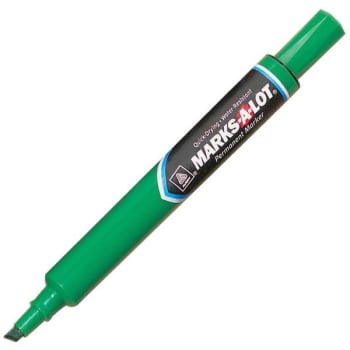 Image for Avery® Marks-A-Lot Permanent Markers, Green, Pack Of 12 from HD Supply